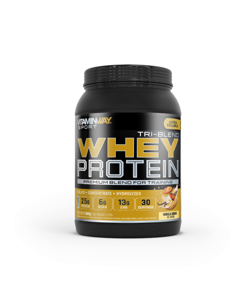 TRI BLEND WHEY PROTEIN SABOR VAINILLA 960GR