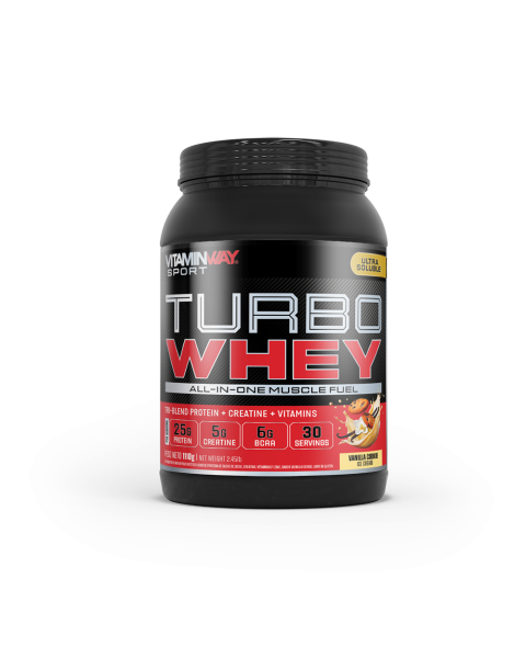 TURBO WHEY PROTEIN SABOR VAINILLA 1100GR